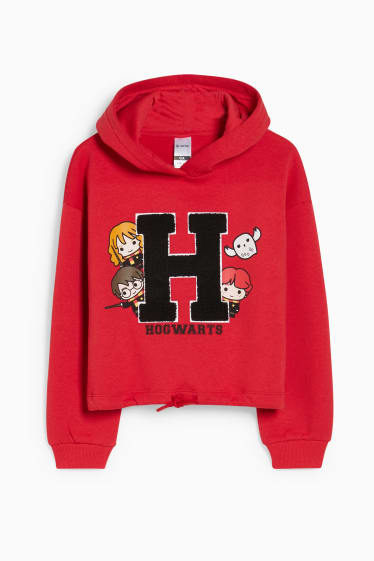 Enfants - Harry Potter - sweat à capuche - rouge