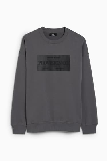 Hommes - Sweat - gris foncé