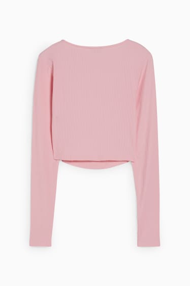 Dona - Top crop - rosa