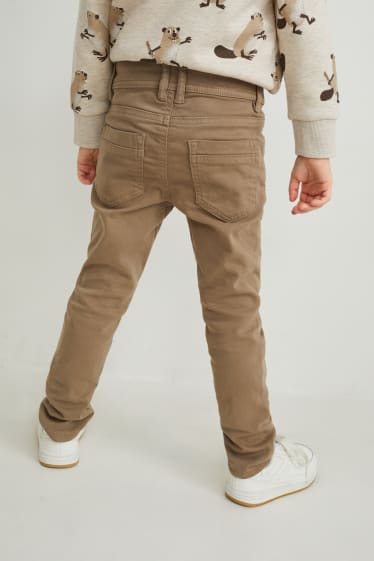 Enfants garçons - Pantalon - skinny fit - LYCRA® - beige
