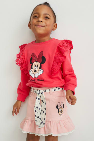 Kinder - Minnie Maus - Sweatshirt - rot