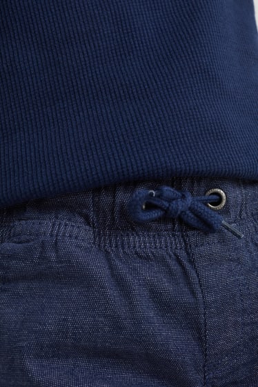 Niños - Slim jeans - vaqueros térmicos - azul oscuro