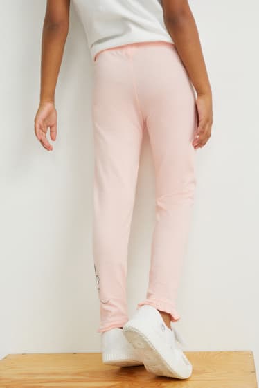 Kinder Mädchen - Multipack 2er - Minnie Maus - Leggings - rosa