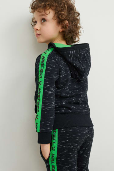 Kinder Jungen - Minecraft - Hoodie - dunkelgrau