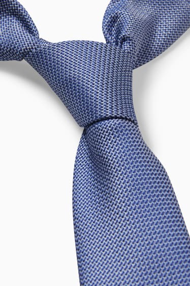 Children - Tie - patterned - blue