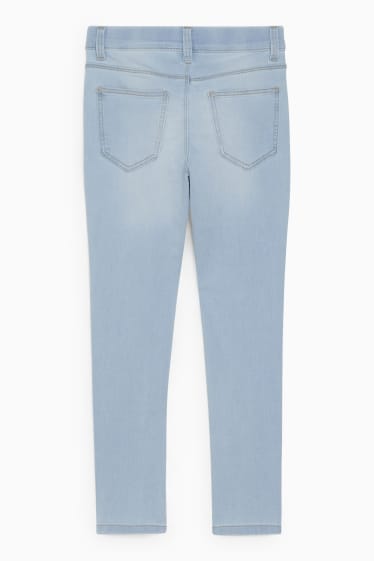 Enfants filles - Jegging jean - jean bleu clair