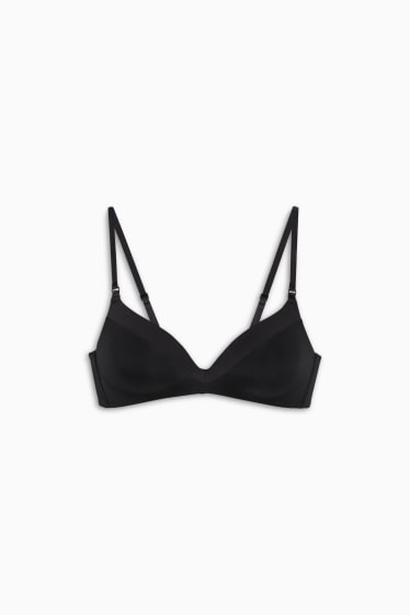 Femmes - Soutien-gorge d'allaitement sans armatures - ampliforme - noir