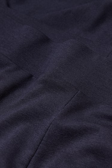 Dona - Pantalons de xandall bàsics - blau fosc