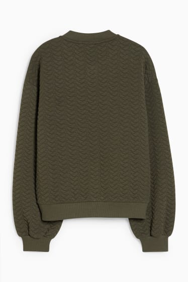 Women - Zip-through sweatshirt - dark green