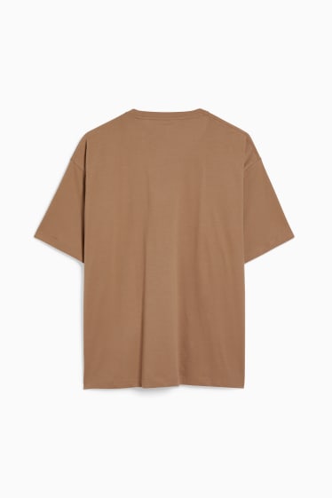 Hombre - Camiseta - marrón claro