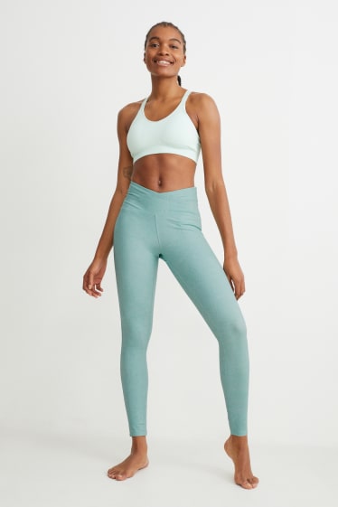 Dona - Leggings tècnics - Supportive - ioga - verd menta