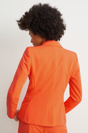Women - Blazer - fitted  - orange