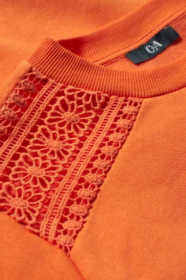 Femmes - Sweat - orange