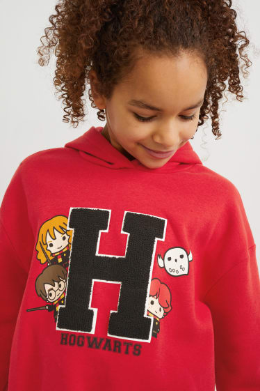Kinderen: meisjes - Harry Potter - hoodie - rood