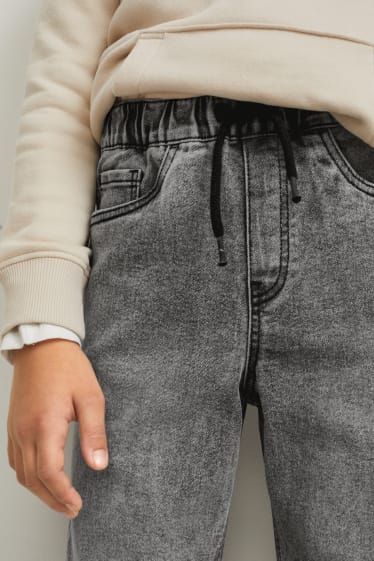 Children Boys - Loose fit jeans - denim-gray
