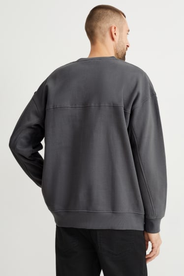 Hommes - Sweat - gris foncé