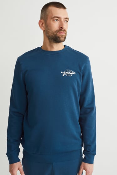 Heren - Sweatshirt - blauw