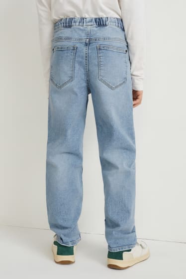 Kinder - Loose Fit Jeans - helljeansblau