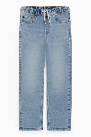 Kinder - Loose Fit Jeans - helljeansblau