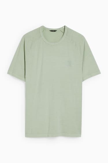 Heren - T-shirt - lichtgroen