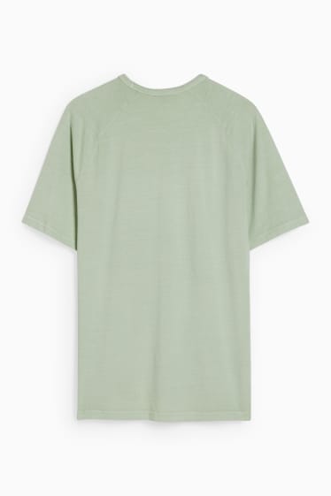 Heren - T-shirt - lichtgroen