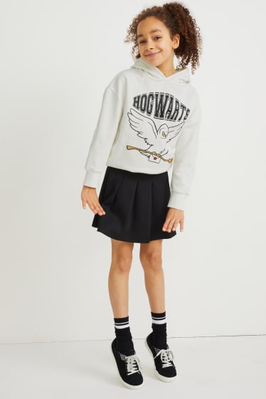 Kinderen - Harry Potter - set - hoodie en rok - 2-delig - zwart / wit