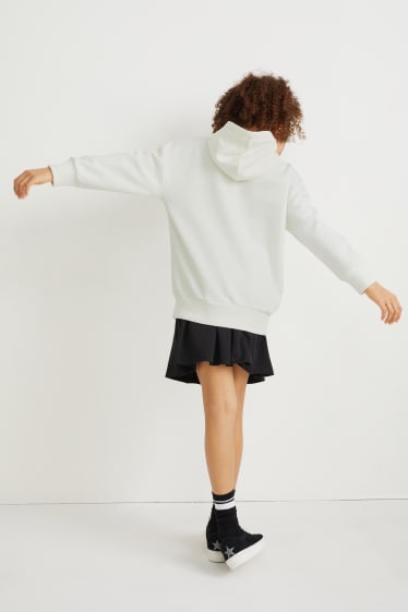 Enfants filles - Harry Potter - ensemble - sweat à capuche et jupe - 2 pièces - noir / blanc
