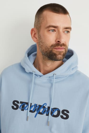 Herren - Hoodie - hellblau