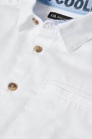 Enfants garçons - Chemise - blanc