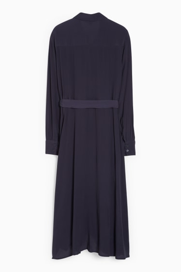 Dona - Vestit camiser - blau fosc