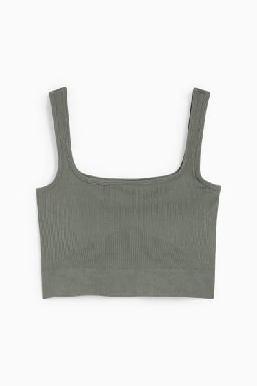 Dona - Top crop - verd