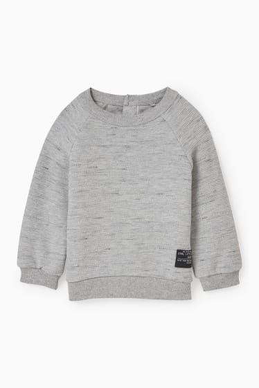 Baby Jungen - Baby-Outfit - 2 teilig - grau