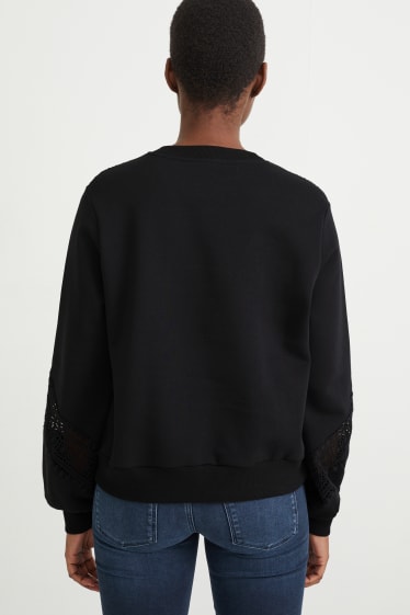 Damen - Sweatshirt - schwarz