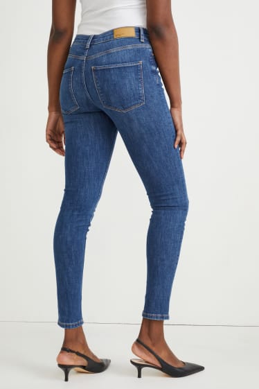 Femmes - Skinny jean - mid waist - LYCRA® - jean bleu