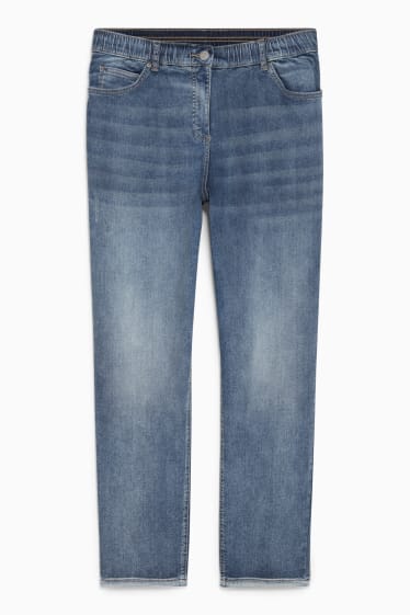 Femmes - Slim jean - mid waist - LYCRA® - jean bleu