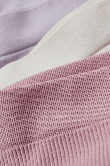Damen - Multipack 3er - Slip - seamless - LYCRA® - pink