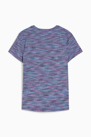 Dámské - Funkční tričko - fitness - 4 Way Stretch - světle fialová