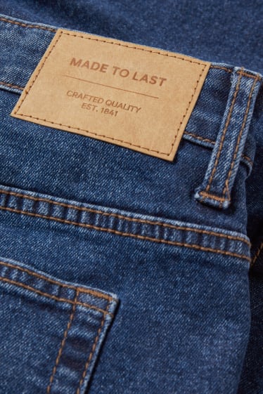 Herren - Straight Jeans - LYCRA® - dunkeljeansblau