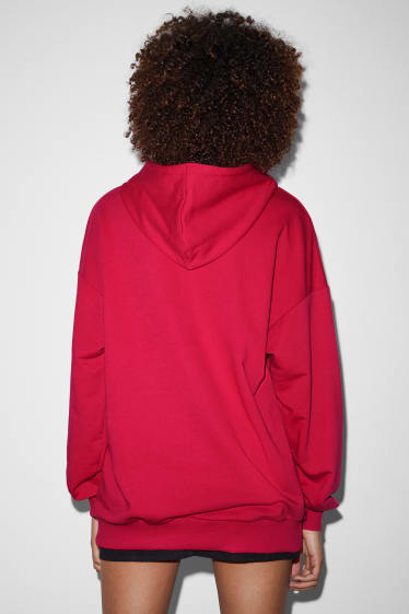 Donna - CLOCKHOUSE - felpa con cappuccio - rosso