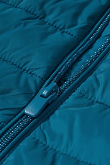 Heren - Gewatteerde bodywarmer - blauw