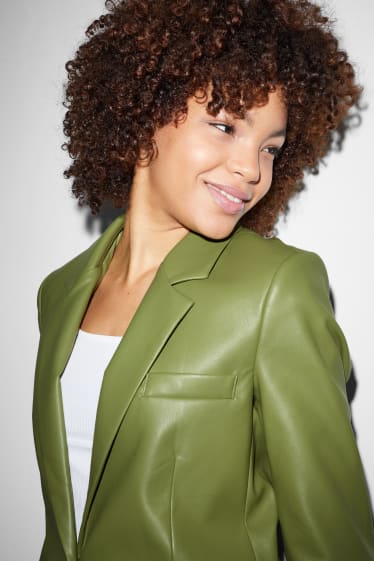 Femmes - CLOCKHOUSE - blazer - synthétique - vert