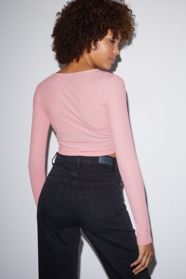 Dona - Top crop - rosa