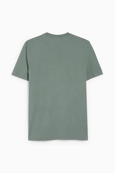 Heren - Sportshirt - groen