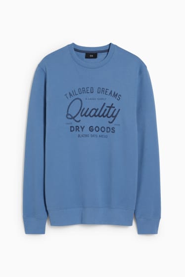 Men - Sweatshirt - blue