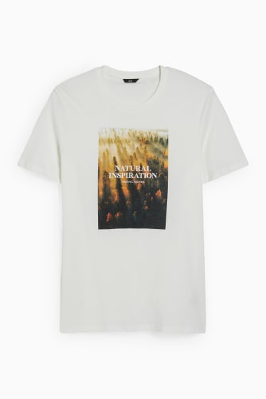 Uomo - T-shirt - bianco