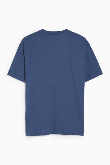 Hommes - T-shirt - bleu foncé