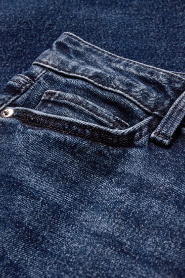 Kobiety - Flared jeans - wysoki stan - LYCRA® - dżins-niebieski