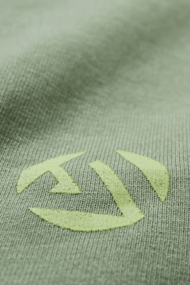 Heren - Sportshirt - groen