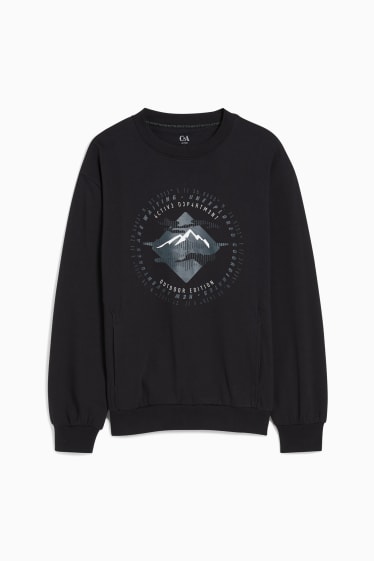 Herren - Sweatshirt - schwarz