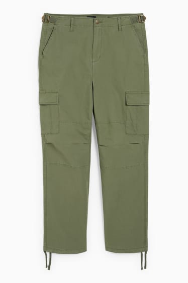 Hommes - Pantalon cargo - vert